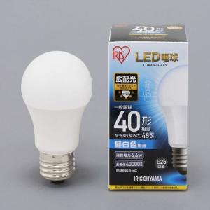 アイリスオーヤマ LED電球　E26　広配光/LDA4N-G-4T5 昼白色/40形相当｜dcmonline