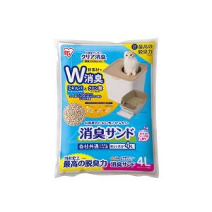 アイリスオーヤマ 猫用システムトイレ消臭サンド/ONCM-4LS 香付き/4L｜dcmonline