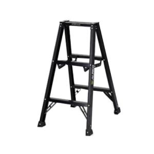 ALINCO アルミ軽量脚立3尺/BS90FX ブラック/818×468×613mm