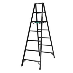 ALINCO 【法人限定】アルミ軽量脚立7尺/BS210FX ブラック/1998×684×1335mm