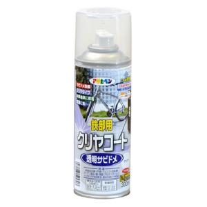 アサヒペン 鉄部用クリヤコートスプレー/300ml クリヤ(透明)｜dcmonline