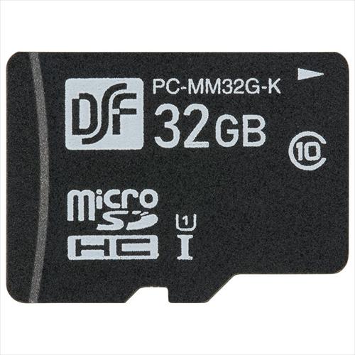 OHM マイクロSDカード32G/PC-MM32G-K