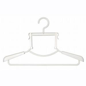 シンコハンガー Livido ハイネックハンガー2P パールホワイト