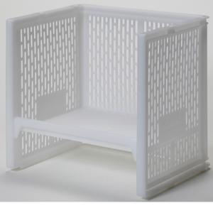 サンコープラスチック eラック/L シンプルホワイト L