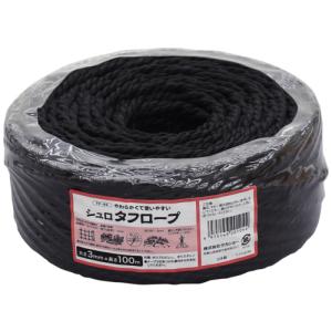 タカショー 結束 シュロタフロープ 平巻 3mm×100m