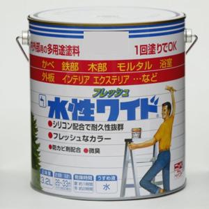 ニッペ 水性フレッシュワイド3.2L ブラック