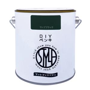 ニッペホームプロダクツ DIYペンキ マットフィニッシュ/1kgランプブラック ランプブラック/1kg