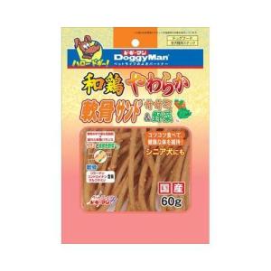 ドギーマン ドギーマン　和鶏やわらか軟骨サンド　 ささみ&野菜/60g｜dcmonline