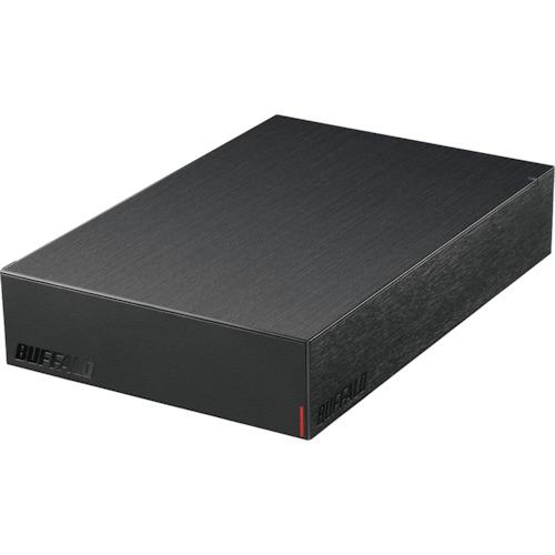 バッファロー USB3.2(Gen.1)対応外付けHDD　4TB　ブラック/HDLE4U3BB　　　...