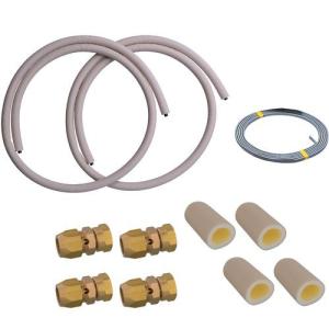 ベストパーツ ヒートポンプ配管セット (高耐候性被覆) ECO-EL5T 5m 