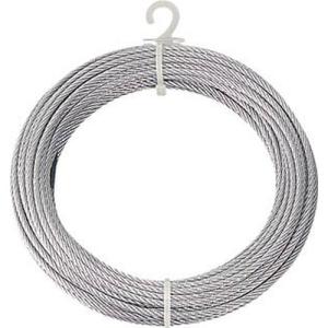 TRUSCO メッキ付ワイヤーロープ Φ9mmX10m/CWM9S10_3100 φ9mm×10m