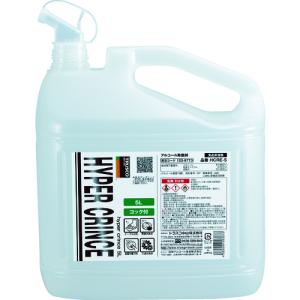 TRUSCO アルコール除菌剤HYPER　CRINCE　5L　コック付/HCRE5