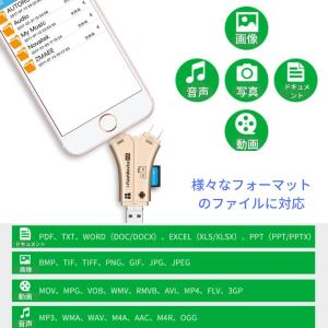 スマホ SDカードリーダー USBメモリ バッ...の詳細画像2