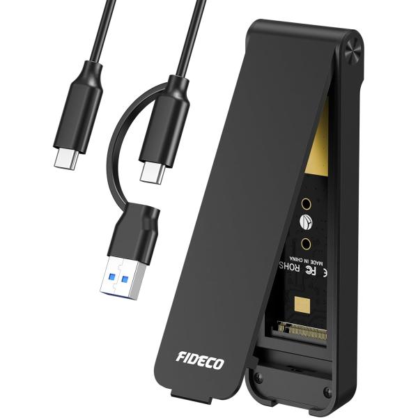 M.2 NVME SSDエンクロージャー FIDECO SSD 外付けケース USB 3.2 Gen...