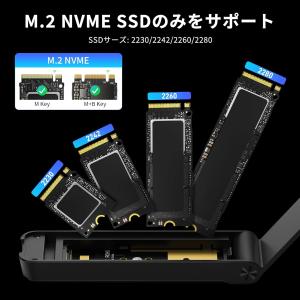 M.2 NVME SSDエンクロージャー FI...の詳細画像1