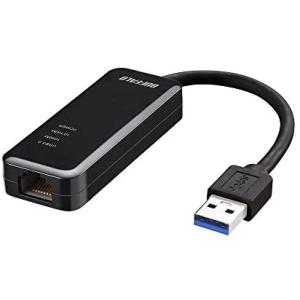 BUFFALO 有線LANアダプター LUA4-U3-AGTE-NBK ブラック Giga USB3...
