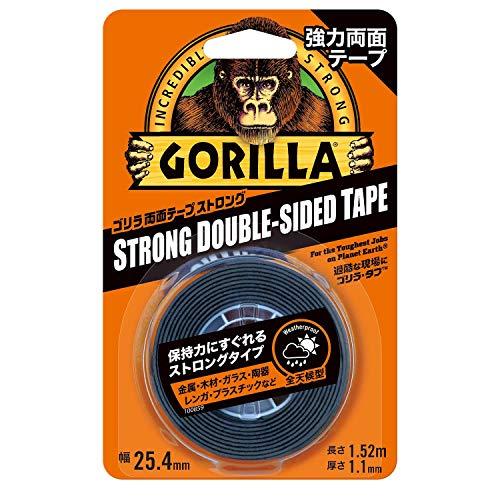 Gorilla Glue ゴリラ強力両面テープ ストロング 25.4mm×1.52m