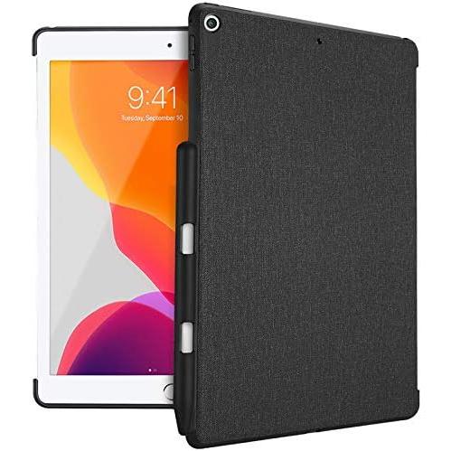 ProCase iPad 10.2&quot; 9/8/7 背面ケース， バックカバー ペンシルホルダー付き ...