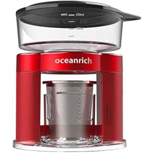 ユニーク oceanrich Plus 自動ドリップ・コーヒーメーカー UQ-ORS3PRD （レッド） oceanrich 家庭用コーヒーメーカーの商品画像