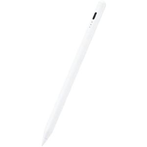 エレコム タッチペン iPad専用 樹脂製ペン先 パームリジェクション対応 磁気吸着 傾き検知対応 ...