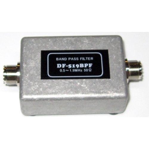 DF-519BPF  AM放送帯500KHz〜1900KHz通過させる受信専用バンドパスフィルター