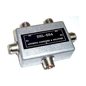 DSL-554　受信アンテナ用4合成/分配器