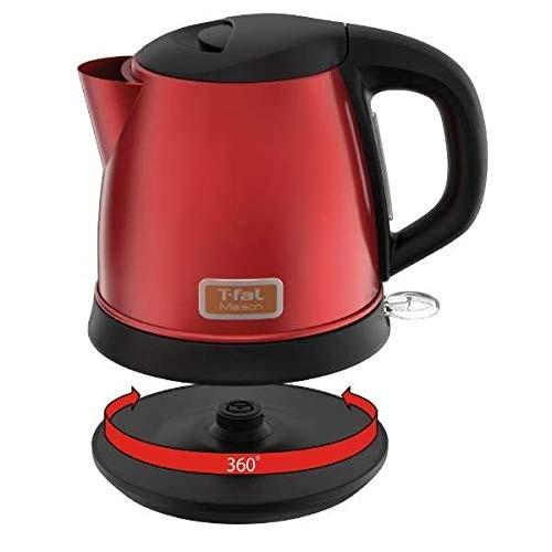 ティファール T-FAL 電気ケトル メゾン 1.0L ワインレッド KI271FJP