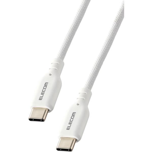 エレコム USB Type-C &amp; Type-C ケーブル 2m PD対応 60W 断線しにくい シ...