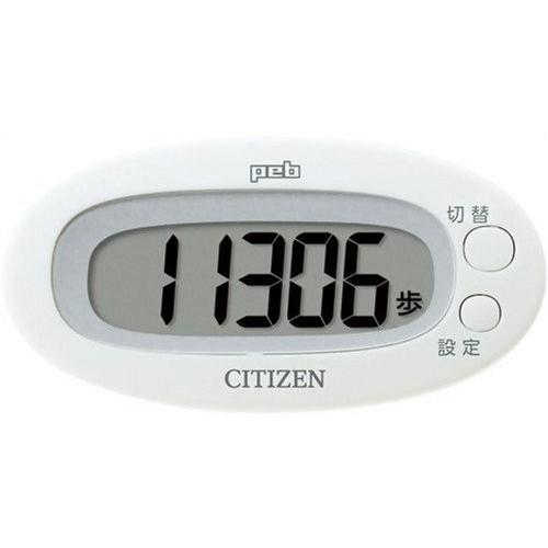 シチズン(CITIZEN) デジタル歩数計 peb ホワイト TW310-WH