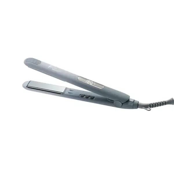 サロンムーン　ミラーダブルイオン ストレートヘアアイロン 24mm 80℃?230℃ 海外対応 交流...