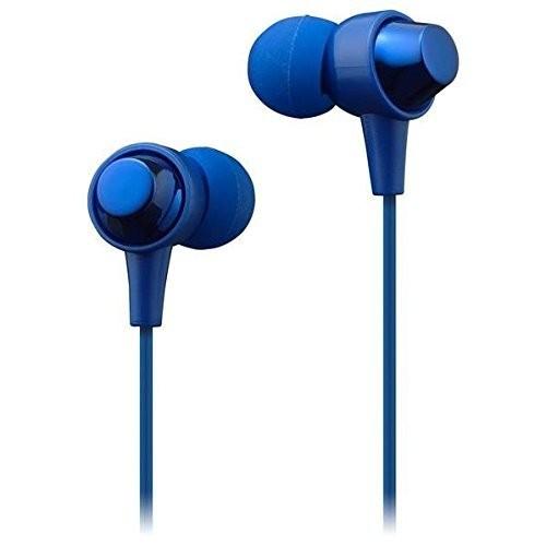 マクセル カナル型ヘッドホン(リール式) ダークブルー MXH-C110RDB