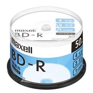 マクセル 4倍速対応 BD-R 50枚パック 25GB ホワイトプリンタブル BRV25SIWP.5...