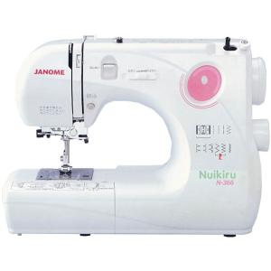 JANOME コンパクト電子速度制御ミシン Nuikiru N-366