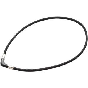 RAKUWA ファイテン ネック X100 カーボン シルバー サイズ50cm