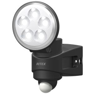 ムサシ RITEX LEDセンサーライト(4.5W×1灯) 「コンセント式」 防雨型 LED-AC104