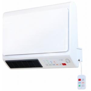 YAMAZEN 電気ヒーター DFX-RK12 1200W　脱衣所暖房 dショッピング |ヒーター 壁掛け 大風量セラミックヒーター 脱衣