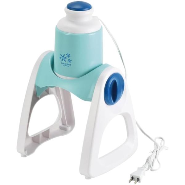 かき氷器 電動 バラ氷 クールリッチ 2通り削れる パール金属 (C720)