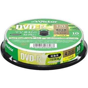 三菱ケミカルメディア VerbaTIM 録画用 DVD-R スピンドル 1-16倍速 4.7GB 10枚 VHR12JP10SJ1