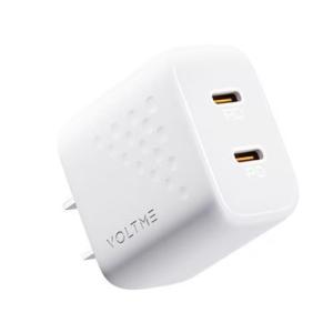 ボルトミー VOLTME USB急速充電器 Revo 35 Duo Lite USB PD（パワーデリバリー）対応 35W USB-C×2ポート ホワイト V2089｜ddshop