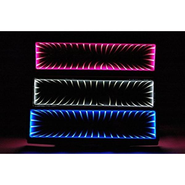 選べる3色 LED イルミネーション 平面 ワイド ルーム ミラー カバー 【ADVANTAGE】 ...