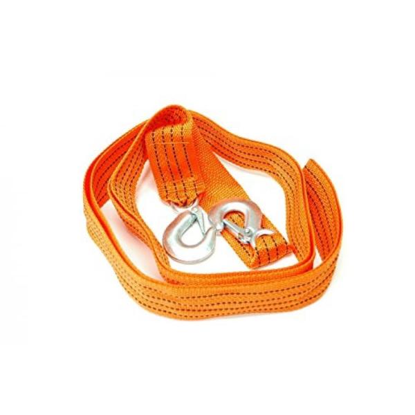 牽引 ロープ フック 付き 3t  【ADVANTAGE】 車 フロント リア 雪 道 スタック 脱...