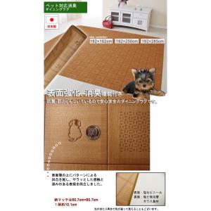 生地サンプル ペット用ダイニングラグ CES2...の詳細画像2