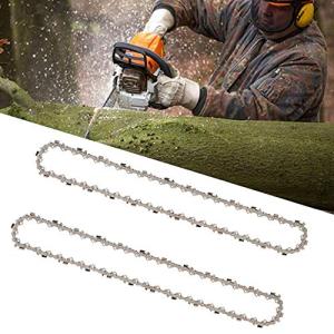 Steppiano チェンソー 替え刃 2本入 チェーンソー チェーン 刃 14インチ 3/8 LP-52DL 1.3mm チェンソー用 替刃 竹切り/枝切り用 チェーンソー用
