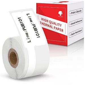 Phomemo XF2538-40-100 PhomemoワイヤレスポータブルサーマルレシートおよびバーコードラベルプリンターM110用のサー? PhomemoワイヤレスポータブルサーマルレシートおよびバーコードラベルプリンターM110用のサーマルケーブルラベルステッカー BPAなし