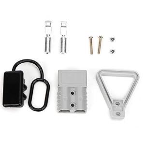 ケーブルコネクタターミナルキット 電源プラグコネクタケーブルターミナルバッテリーケースダストキャップカバーハンドル120A DC600V