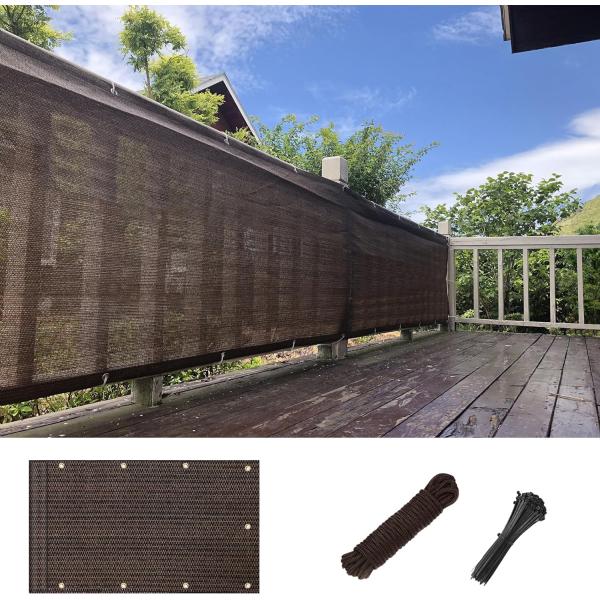 SEASONS ベランダバルコニー目隠しシェード サンシェードオーニング風通しも良いベランダ目隠しシ...