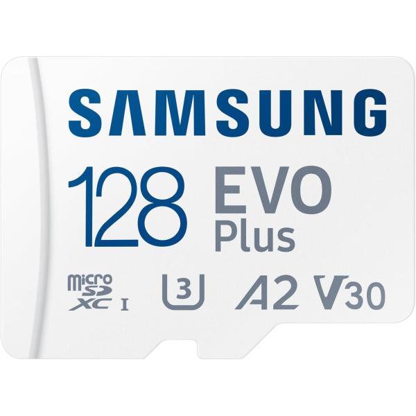Samsung EVO Plus マイクロSDカード 128GB 最大転送速度160MB/s mic...