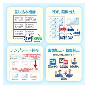 ささっと名刺作成2 スマートパッケージ版の詳細画像5