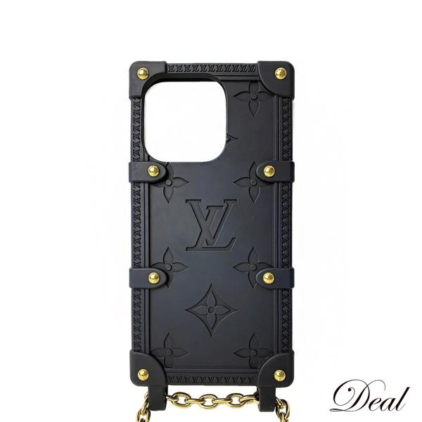 LOUIS VUITTON ルイ・ヴィトン モノグラム リ トランク iPhone 14pro M8...