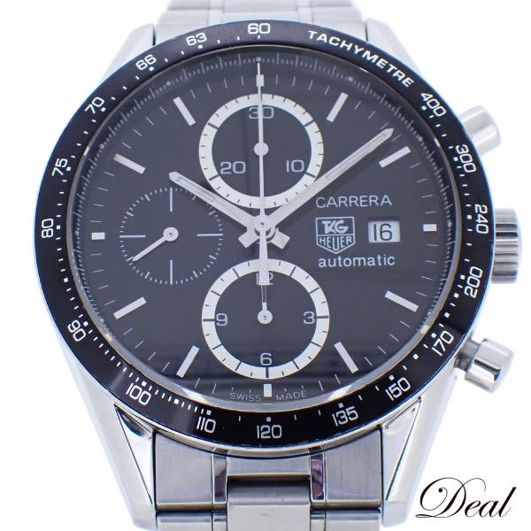TAG HEUER タグホイヤー カレラ タキメーター クロノグラフ CV2010.BA0786 メ...